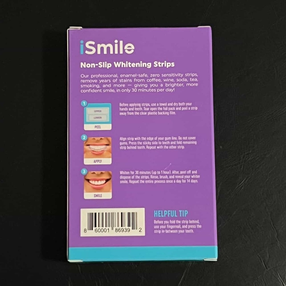 iSmile Non-Slip Whitening Strips - Picture 2 of 2